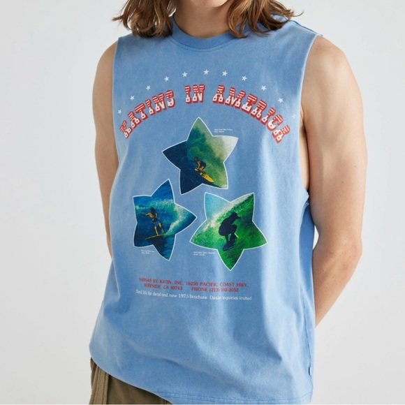 Blue Katins Graphic Star Sleeveless Shirt - Picture 4 of 4